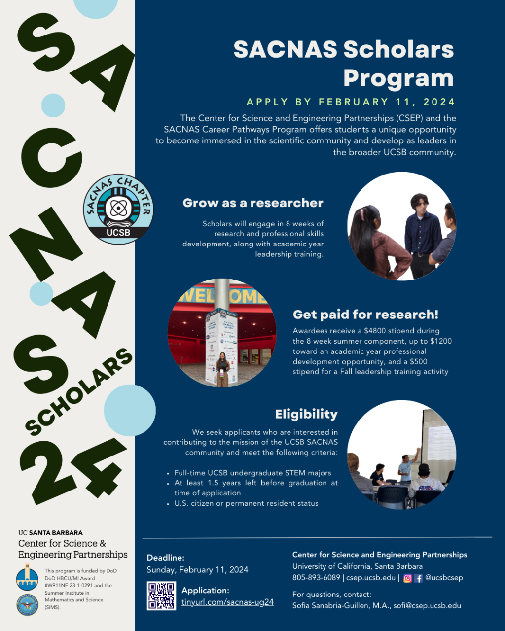 Summer 2024 Research Programs Recruitment CSEP